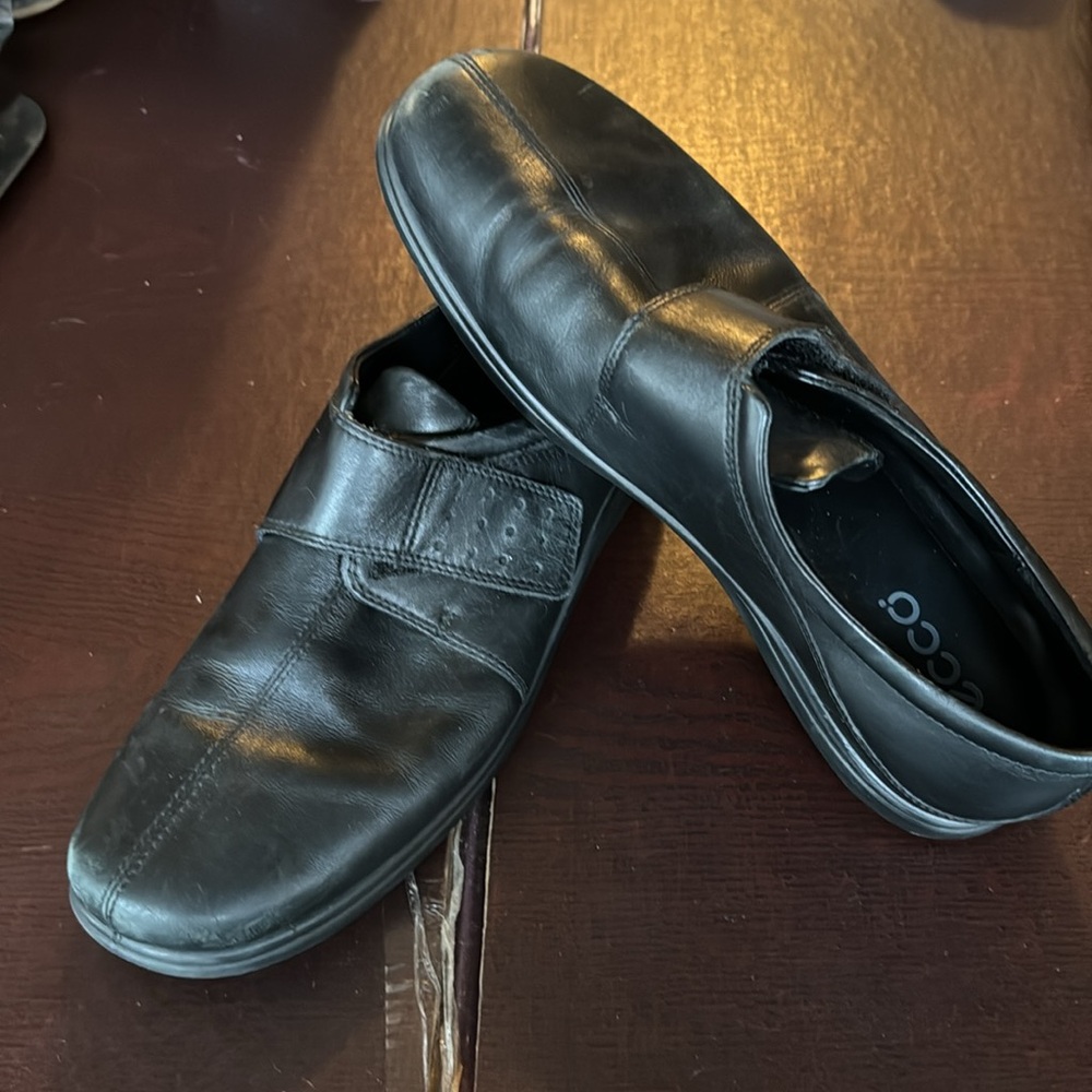 Ecco Comfortlight Split Toe Monk Strap Loafers - image 3